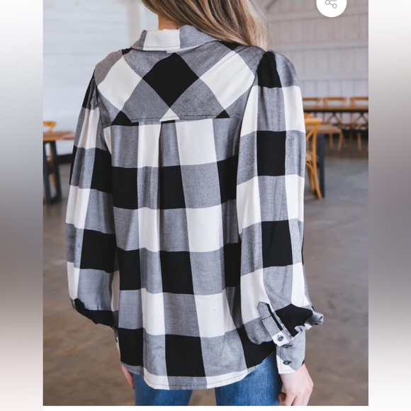 NWT Sanctuary Plaid Flannel - Picture 2 of 4
